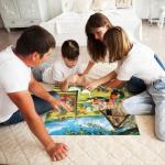 500 Pieces Puzzles for Adult Jigsaw Puzzle 500 Piece Puzzle Children Elderly Puzzle Chicken Duck Farm Puzzle Gift for Mom Dad Family Friend Family Activity Games Home Decor Wall Art 20.5x15IN