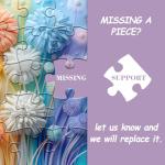 Flower Puzzles for Adults 1000 Pieces, Impossible Floral Puzzles, Colorful Rainbow Gradient Puzzle Hard，Challenging Spring Jigsaw Puzzles 1000 Pieces