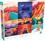 Buffalo Games - Marcy Smith - Places You Will Go - 1500 Piece Jigsaw Puzzle for Adults -Challenging Puzzle Perfect for Game Nights - Finished Size is 38.50 x 26.50