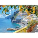 MINIWAN 500 Piece Amalfi Coast Puzzle, Premium Jigsaw Puzzle for Adults, Rustic Style, 21 x 15 Inches