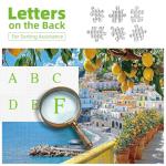 MINIWAN 500 Piece Amalfi Coast Puzzle, Premium Jigsaw Puzzle for Adults, Rustic Style, 21 x 15 Inches