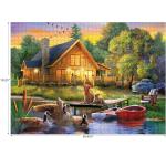 RoseArt - Puzzle Collector - Guardians of The Lake, 1000 Piece Jigsaw Puzzle for Adults