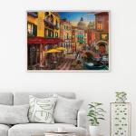 Anatolian Puzzle - Canal Cafe Venice, 1500 Piece Jigsaw Puzzle, #4553