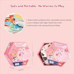 TOI Large Piece Toddler Puzzles for 2-4 Years Old, 4 Packs Beginner Puzzles for Toddlers, Kids Big Shape Preschool Learning Puzzle for Boys Girls Gift, Farm Animals
