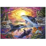 Educa - Puzzle of 4000 Pieces for Adults | Orcas and Wolves. Includes Service of Lost Piece While Supplies Last. Measures: 136 x 96 cm. from 14 Years (20259)
