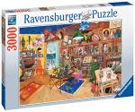 Ravensburger - The Curious Collection - 3000 Piece Jigsaw Puzzle - Stunning Imagery - Bold Colors & Intricate Details of an Odd Curiosity Shop - Premium Quality - Puzzles for Adults