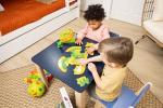 Crocodile Creek 12-Piece Mini Jigsaw Puzzle - Fun Floor Puzzles for Kids Ages 2-4 and Up - Heavy-Duty Shaped Box for Storage - Construction Zone with Dump Truck - 12" x 9" Finished