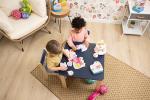 Crocodile Creek 12-Piece Mini Jigsaw Puzzle - Fun Floor Puzzles for Kids Ages 2-4 and Up - Heavy-Duty Shaped Box for Storage - Construction Zone with Dump Truck - 12" x 9" Finished