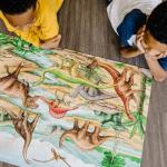 Melissa & Doug Dinosaurs Floor Puzzle - 48 Pieces (2 Feet x 3 Feet Assembled) - FSC Certified
