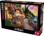 Anatolian Puzzle - Lake Como, 2000 Piece Jigsaw Puzzle, #3944