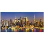 Educa - New York Skyline | 3000 Piece Puzzle for Adults in Panoramic Format. Measurements: 47,24" x 33,46". Includes Lost Part Service While Supplies Last. from 14 Years Old (19948)