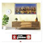 Educa - New York Skyline | 3000 Piece Puzzle for Adults in Panoramic Format. Measurements: 47,24" x 33,46". Includes Lost Part Service While Supplies Last. from 14 Years Old (19948)