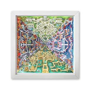 Pintoo Jigsaw Puzzles 1600 Piece for Adults - Tom Parker - Myth Maze Beautiful Plastic Puzzle for Home Decor Zero Dust Easy Storage [H2375]
