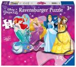 Ravensburger - Disney Pretty Princesses - 24 Piece Jigsaw Floor Puzzle - Belle, Cinderella, Ariel and Rapunzel in Bold, Bright Colors - Premium Quality - Ideal Gift - Screen-Free Fun - Children Age 3+