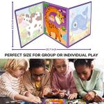 QUOKKA Magnetic Toddler Puzzles Ages 2-4 - 20 Pieces Kids Puzzles Ages 3-5 - Travel Games for Kids 4-6 - Animal Toddler Travel Toys - Car Airplane Road Trip Activities for Boys and Girls