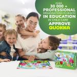 QUOKKA Puzzles for Kids Ages 3-5 - 30 Pieces Puzzles for Toddlers 2-4 - Bugs Learning Jigsaw Puzzles for Kids 4-6 Years Old - Educational Toys for Boy and Girl