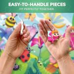 QUOKKA Puzzles for Kids Ages 3-5 - 30 Pieces Puzzles for Toddlers 2-4 - Bugs Learning Jigsaw Puzzles for Kids 4-6 Years Old - Educational Toys for Boy and Girl