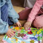 QUOKKA Puzzles for Kids Ages 3-5 - 30 Pieces Puzzles for Toddlers 2-4 - Bugs Learning Jigsaw Puzzles for Kids 4-6 Years Old - Educational Toys for Boy and Girl