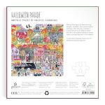 Galison Halloween Parade – 500 Piece Michael Storrings Jigsaw Puzzle Featuring Artwork of A Spooky and Festive Halloween Parade in Salem Massachusetts