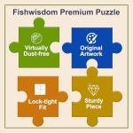 500 Pieces Jigsaw Puzzles for Adults and Teens and Kids Family Happy Games Puzzle Monster Series (Happy Fruits)