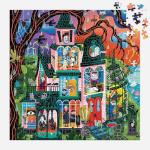 Mudpuppy Monster Mansion – 500 Piece Family Jigsaw Puzzle Featuring Bold and Spooky Illustrations of A Haunted Mansion Filled with Goblins Ghouls and Monsters (Amazon Exclusive)