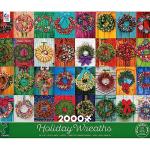 Ceaco - Holiday Wreaths - 2000 Piece Jigsaw Puzzle