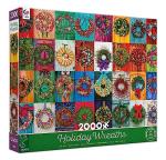 Ceaco - Holiday Wreaths - 2000 Piece Jigsaw Puzzle