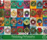 Ceaco - Holiday Wreaths - 2000 Piece Jigsaw Puzzle