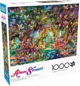 Buffalo Games - Aimee Stewart - The Butterfly Ball - 1000 Piece Jigsaw Puzzle for Adults -Challenging Puzzle Perfect for Game Nights - Finished Size is 26.75 x 19.75