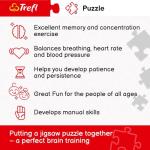 Trefl Funny Dog Portraits II 2000 Piece Jigsaw Puzzle Red 38"x27" Print, DIY Puzzle, Creative Fun, Classic Puzzle for Adults and Children from 15 Years Old