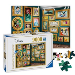 Ravensburger Disney Museum | Artful 9000 Piece Jigsaw Puzzle for Adults and Family - 14973 | Premium Quality with Unique Piece Design | Perfect for Leisure, Relaxation, and Gifting | Size: 76 x 54
