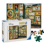 Ravensburger Disney Museum | Artful 9000 Piece Jigsaw Puzzle for Adults and Family - 14973 | Premium Quality with Unique Piece Design | Perfect for Leisure, Relaxation, and Gifting | Size: 76 x 54