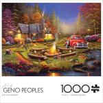 Buffalo Games - Geno Peoples - The Woodsmen - 1000 Piece Jigsaw Puzzle for Adults -Challenging Puzzle Perfect for Game Nights - Finished Size is 26.75 x 19.75