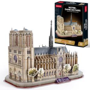 Notre Dame de Paris 3D Puzzle - 128 Pieces