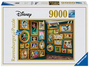 Ravensburger Disney Museum | Artful 9000 Piece Jigsaw Puzzle for Adults and Family - 14973 | Premium Quality with Unique Piece Design | Perfect for Leisure, Relaxation, and Gifting | Size: 76 x 54