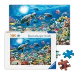 Ravensburger Beneath The Sea - 5000 Piece Jigsaw Puzzle | Precision Fit | Premium Quality | Great Group Activity | FSC Certified