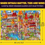 QUOKKA 1000 Piece Jigsaw Puzzle for Adults Knightly Cats – Premium Box Packaging with Extra Fun Challenges - Whimsical Cat Puzzle - Perfect for Relaxation & Creativity & Gift Giving