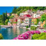 500 Piece Jigsaw Puzzle for Adults -Lake Como Scenery, Italy Jigsaw Puzzles 500 Pieces Puzzles for Adults-Finished Size 19.3" x 13.7"