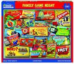 White Mountain Puzzles Family Game Night - 500 Piece Jigsaw Puzzle