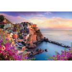 Trefl View of Manarola 1500 Piece Jigsaw Puzzle Red 33"x23" Print, DIY Jigsaw, Creative Fun, Classic Puzzle for Adults and Children from 14 Years Old