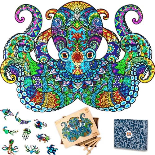 XL Octopus Jigsaw Puzzle - 325+ Pieces