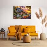 Cottage Life Jigsaw Puzzles 1000 Pieces for Adults Country Life 1000 Piece Jigsaw Puzzles for Adults