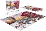 Buffalo Games - Charles Wysocki - Whistle Stop Christmas - 500 Piece Jigsaw Puzzle For Adults -Challenging Puzzle Perfect for Game Nights - Finished Size is 21.25 x 15.00