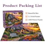 Cottage Life Jigsaw Puzzles 1000 Pieces for Adults Country Life 1000 Piece Jigsaw Puzzles for Adults
