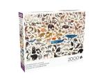 Buffalo Games - Kara Mohr - Conservation Collage - 2000 Piece Jigsaw Puzzle for Adults - Challenging Puzzle Perfect for Game Nights - Finished Size is 38.50 x 26.50