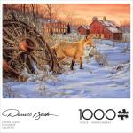 Buffalo Games – Darrell Bush - Hiding Place - 1000 Piece Winter Jigsaw Puzzle - Festive Holiday Puzzles for Adults – Precision-Cut Pieces, Christmas Artwork, and Hours of Relaxing Fun