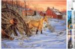 Buffalo Games – Darrell Bush - Hiding Place - 1000 Piece Winter Jigsaw Puzzle - Festive Holiday Puzzles for Adults – Precision-Cut Pieces, Christmas Artwork, and Hours of Relaxing Fun