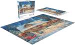 Buffalo Games – Chuck Pinson - Winter's Oasis - 1000 Piece Christmas Jigsaw Puzzle - Festive Puzzles for Adults – Precision-Cut Pieces, Festive Artwork, and Hours of Relaxing Fun