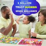 QUOKKA Puzzles for Toddlers 3-5 – Shimmer 4-Pack 30 Pieces Puzzles for Kids Ages 2-4 - Fairy Tale Jigsaw Set with Princess Unicorns for Kids 4-6 Years, Gift for 3 Year-Old Boy Girl, FSC Certified Toy