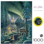 Buffalo Games – Kim Norlien - Light of The World - 1000 Piece Winter Jigsaw Puzzle - Festive, Holiday Puzzles for Adults – Precision-Cut Pieces, Christmas Artwork, Hours of Relaxing Fun